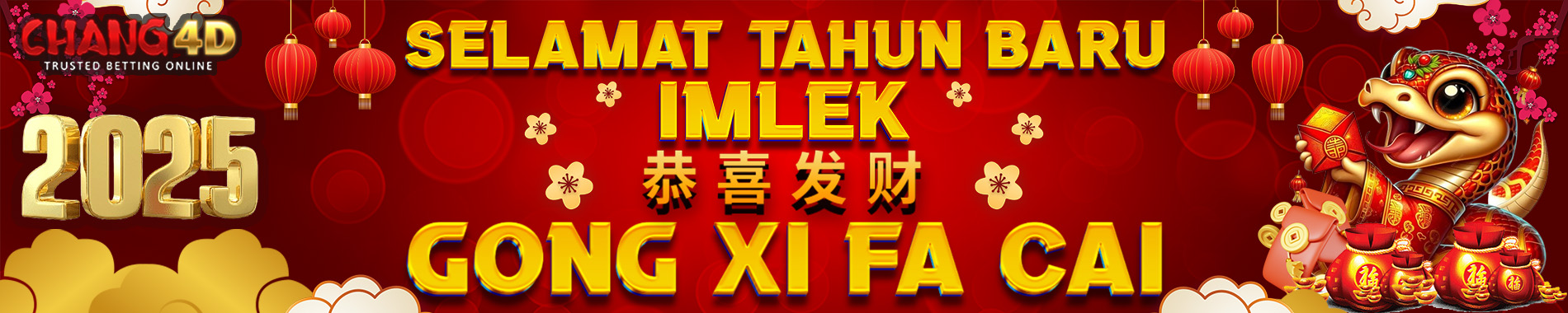 SELAMAT CHINESE NEW YEAR 2025